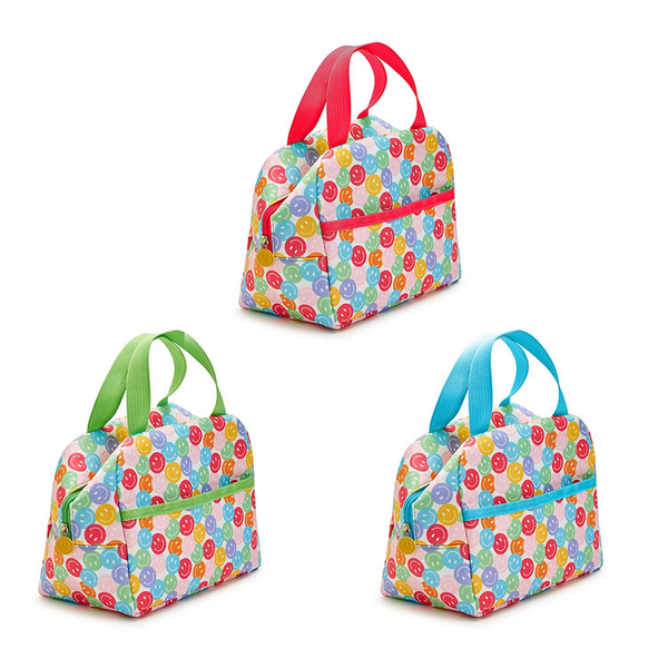 Happy Insulated Thermal Tote Two's Company Apparel & Accessories - Bags - Reusable Shoppers & Tote Bags