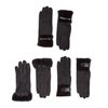 Back in Black Super Soft Micro Suede Gloves Two's Company Apparel & Accessories - Winter - Adult - Gloves & Mittens