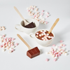 Holiday Hot Chocolate Cocoba Spoons with Mini Marshmallows - Set of 3 Two's Company Candy, Chocolate & Gum - Holiday