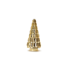 SM TWO TREE GLASS MERCURY GOLD Two's Company Holiday - Home - Decor