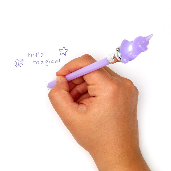 Magi-cool Light Up Unicorn Pen Two's Company Home - Office & School Supplies - Pencils, Pens & Markers
