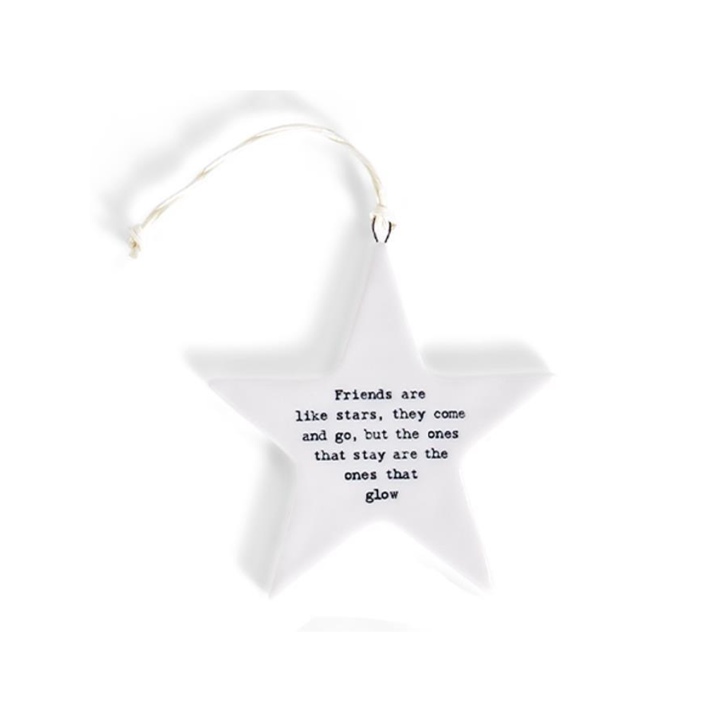 Friends are Stars Star Bright Everyday Ornaments Two's Company Home - Wall & Mantle - Ornaments