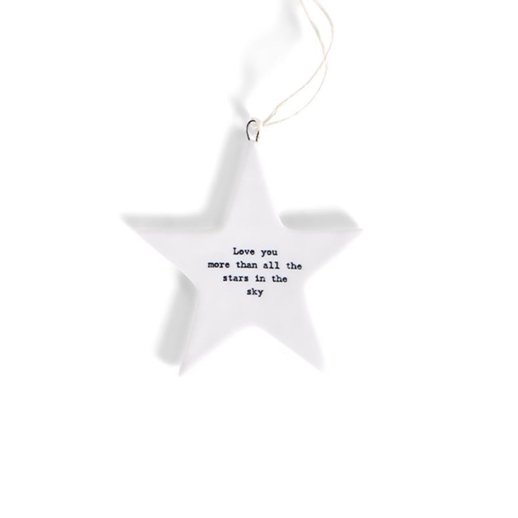 Love You More Star Bright Everyday Ornaments Two's Company Home - Wall & Mantle - Ornaments
