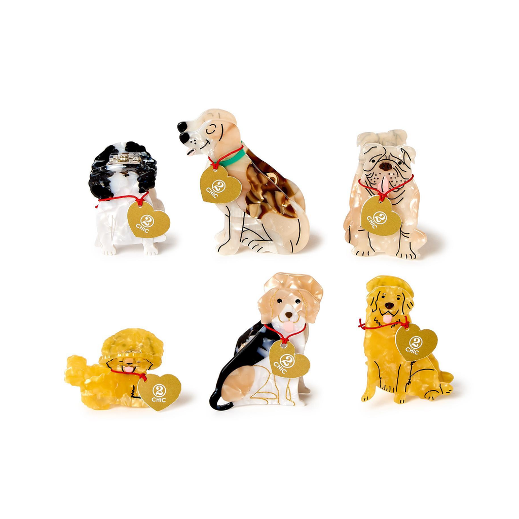 Dog Best Friend Claw Clip Twos Company Apparel & Accessories