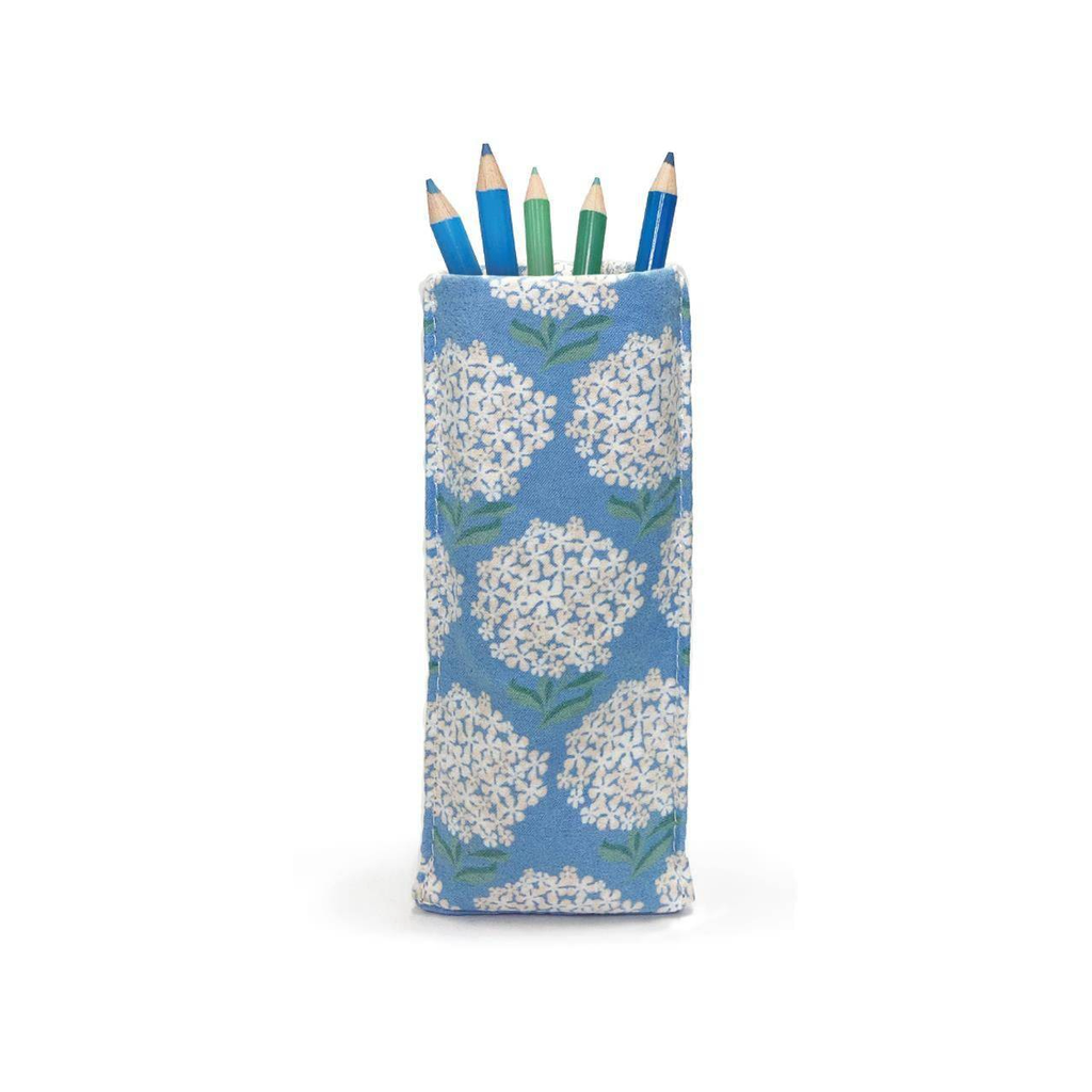 Looking Good Standing Triangular Weighted Eyeglass Holder - Hydrangea Print Twos Company Apparel & Accessories - Eyewear - Eyewear Accessories