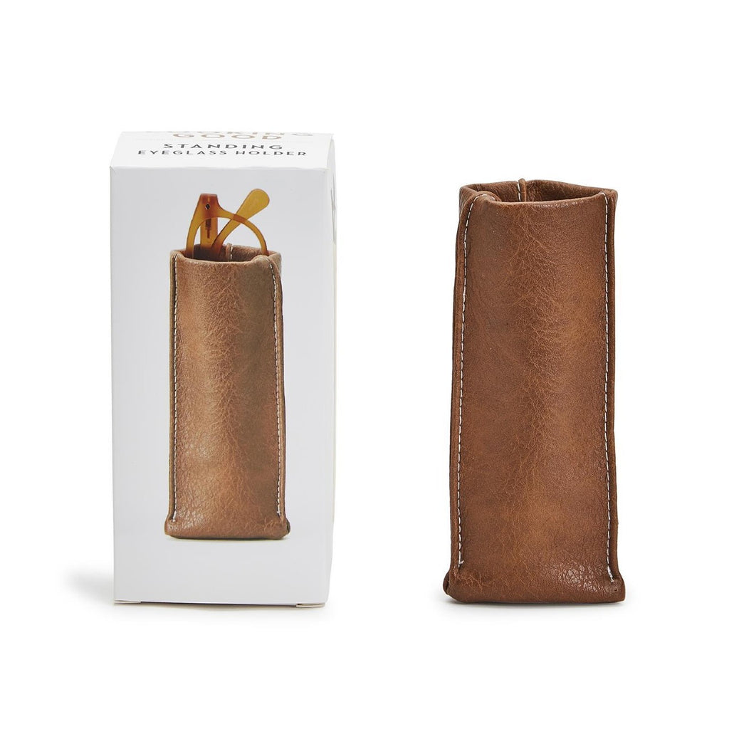 Leather Looking Good Weighted Eyeglass Holder Twos Company Apparel & Accessories - Pouches & Cases