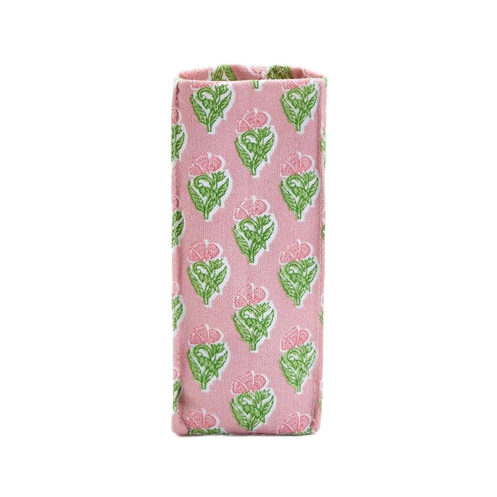 Pink Base Floral Block Looking Good Weighted Eyeglass Holder Twos Company Apparel & Accessories - Pouches & Cases
