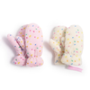 Ivory Sprinkles Super Soft Faux Fur Mittens - Kids Twos Company Apparel & Accessories - Winter - Kids - Mittens & Gloves