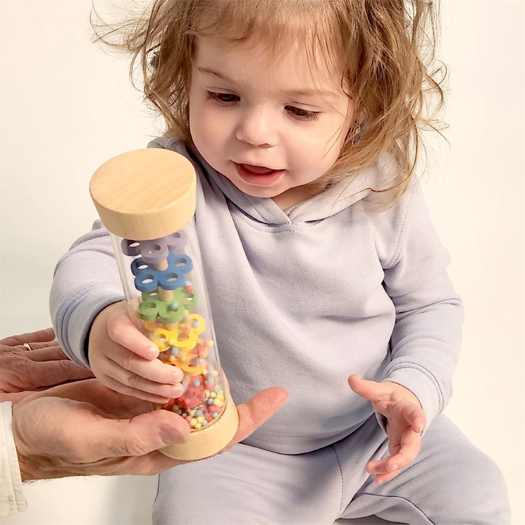 Rainbow Beads Rattle Twos Company Baby & Toddler - Baby Toys & Activity Equipment