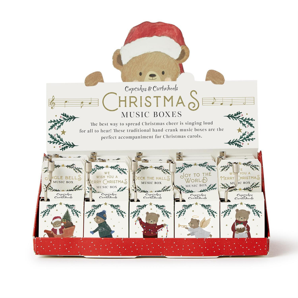 Angel (Joy To The World) Christmas Music Boxes Twos Company Holiday