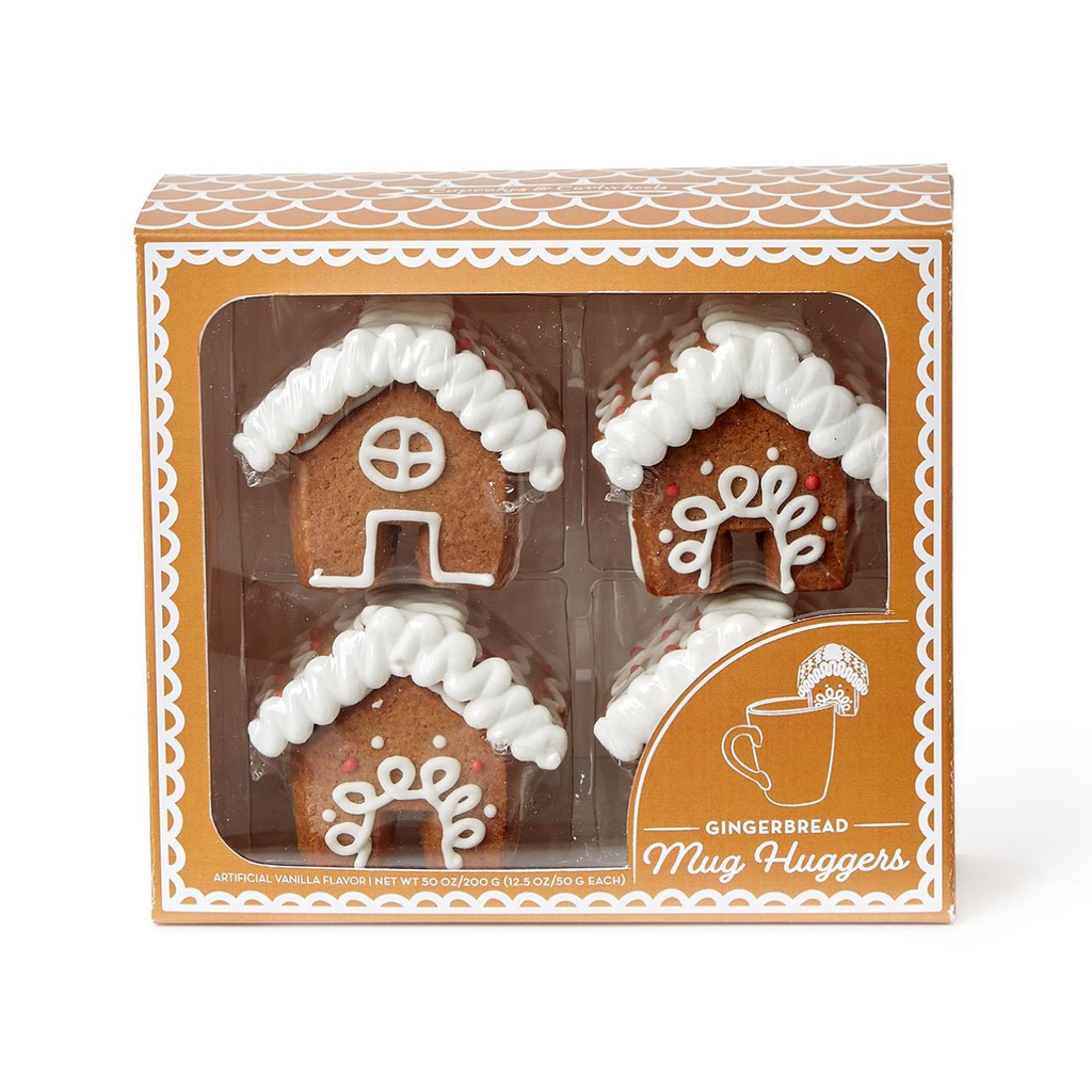 Gingerbread House Cookie Mug Hugger Set Twos Company Holiday