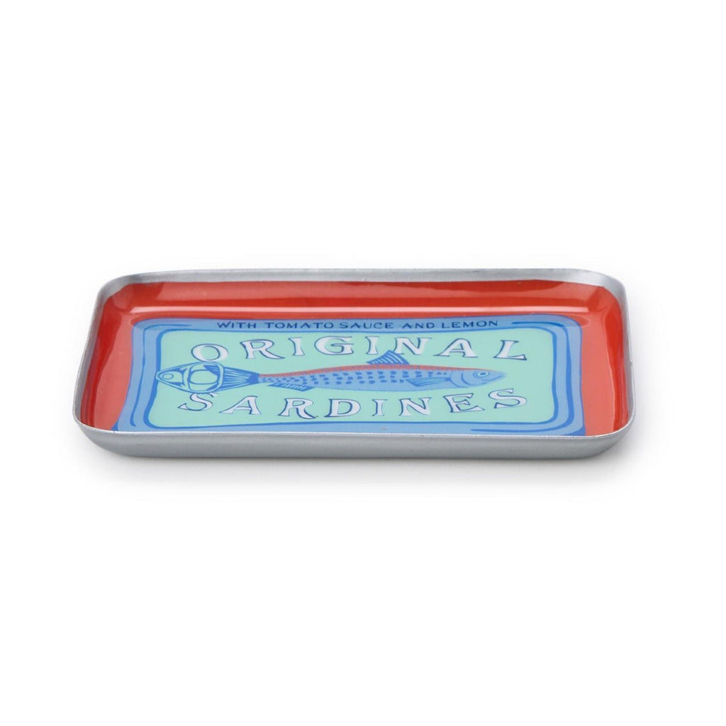 Sardines Metal Tray Set Twos Company Home - Decorative Trays, Plates, & Bowls