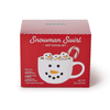 Snowman Swirl Hot Cocoa Set With Mug Twos Company Home - Mugs & Glasses