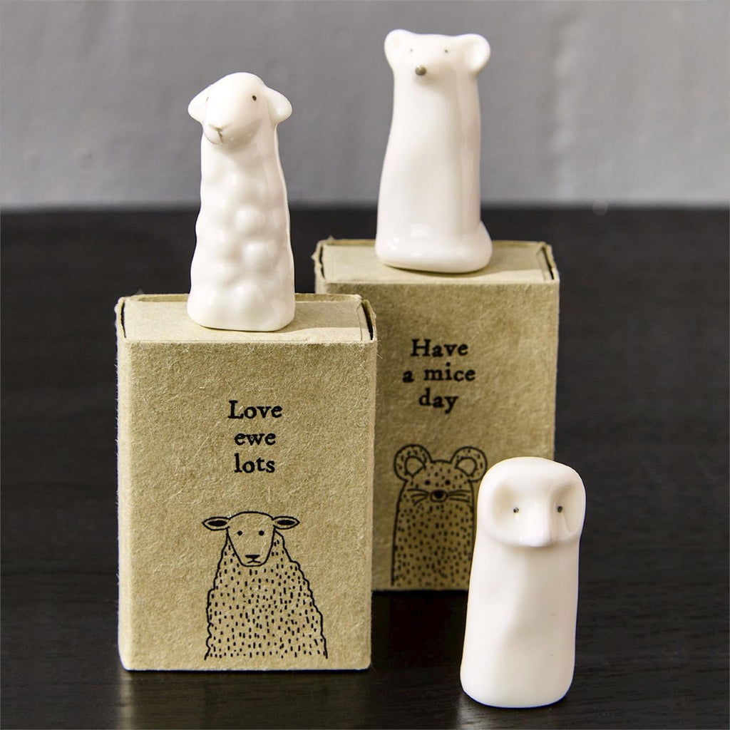 Sweet Friend Tall Matchbox Animal Twos Company Home