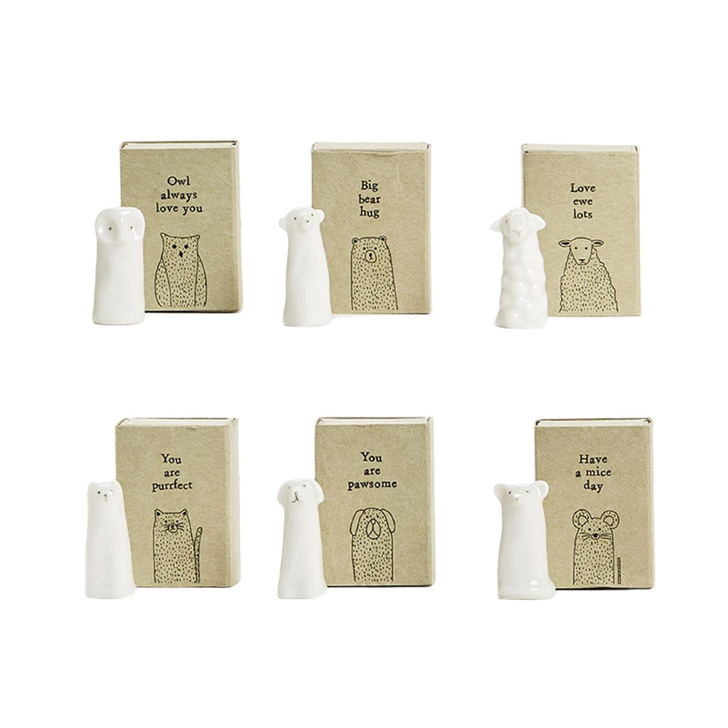 Sweet Friend Tall Matchbox Animal Twos Company Home