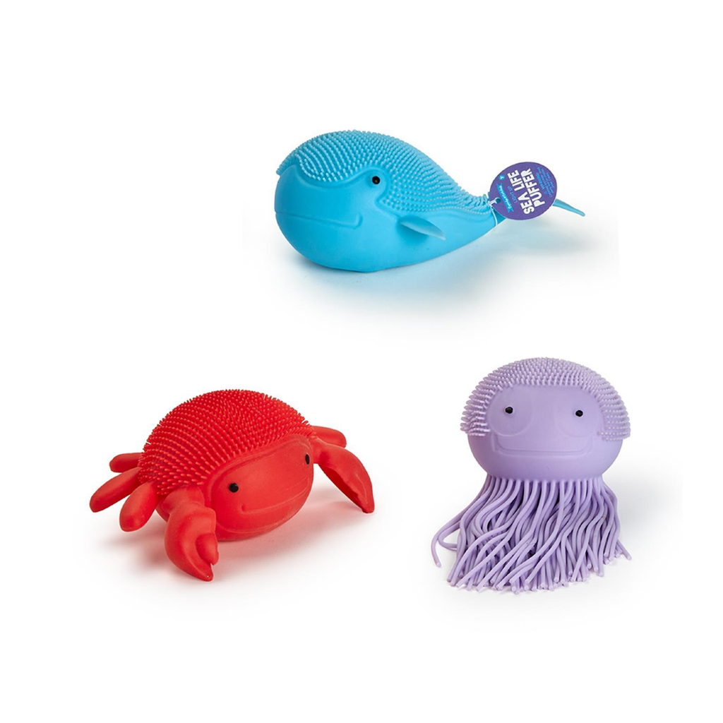 Sea Life Puffer Squeeze Toy Twos Company Toys & Games