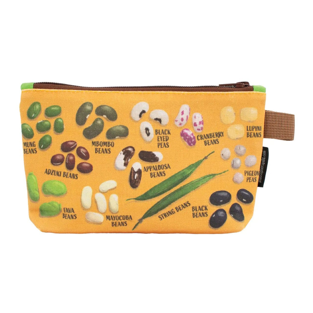 Bean Zipper Bag Unemployed Philosophers Guild Apparel & Accessories - Bags - Pouches & Cases