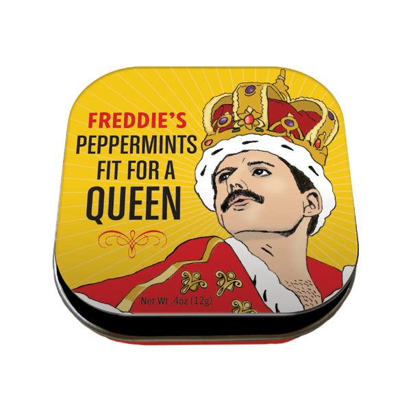 Freddie Mercury Mints Unemployed Philosophers Guild Candy, Chocolate & Gum