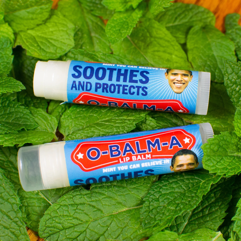 Obama O-Balma Lip Balm Unemployed Philosophers Guild Home - Bath & Body - Lip Balm
