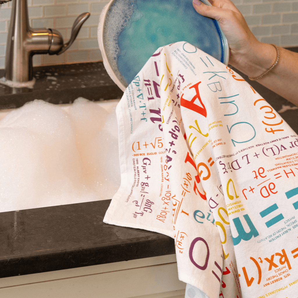 Equations Kitchen Towel Unemployed Philosophers Guild Home - Kitchen & Dining - Kitchen Cloths & Dish Towels