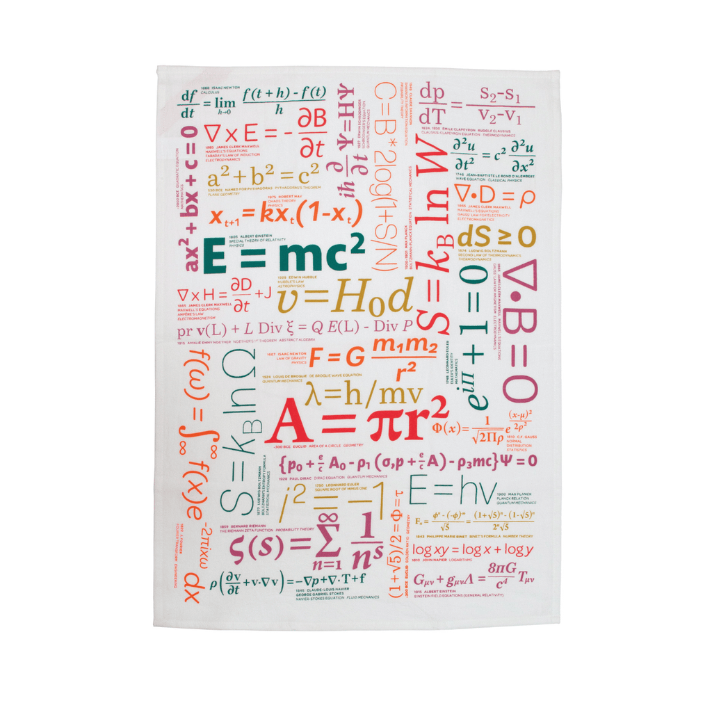Equations Kitchen Towel Unemployed Philosophers Guild Home - Kitchen & Dining - Kitchen Cloths & Dish Towels