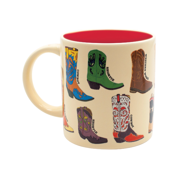 Cowboy Boot Mug Unemployed Philosophers Guild Home - Mugs & Glasses