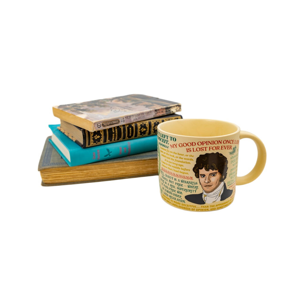 Mr. Darcy Pride And Prejudice Mug Unemployed Philosophers Guild Home - Mugs & Glasses