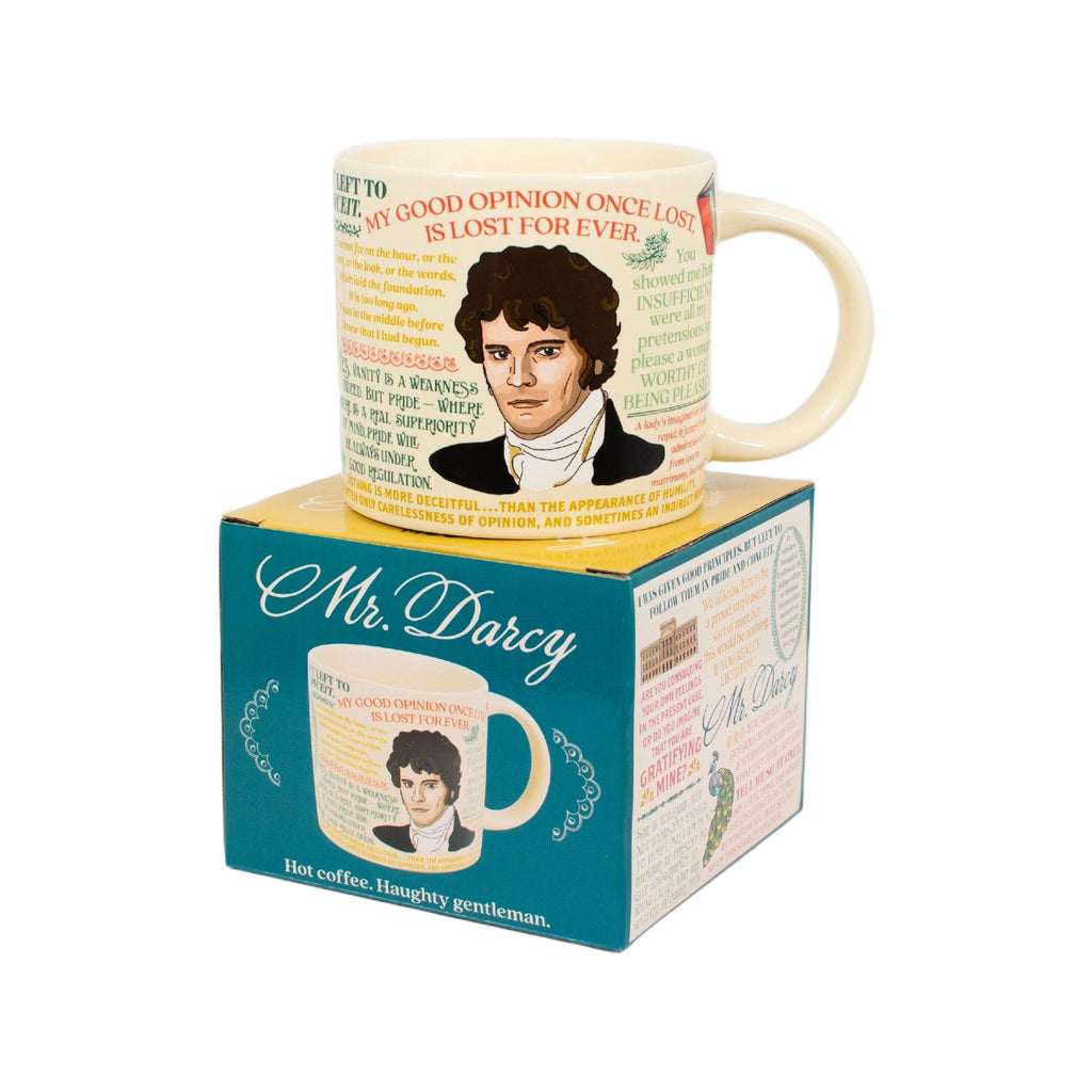 Mr. Darcy Pride And Prejudice Mug Unemployed Philosophers Guild Home - Mugs & Glasses