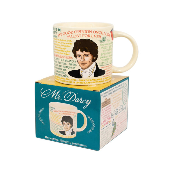 Mr. Darcy Pride And Prejudice Mug Unemployed Philosophers Guild Home - Mugs & Glasses