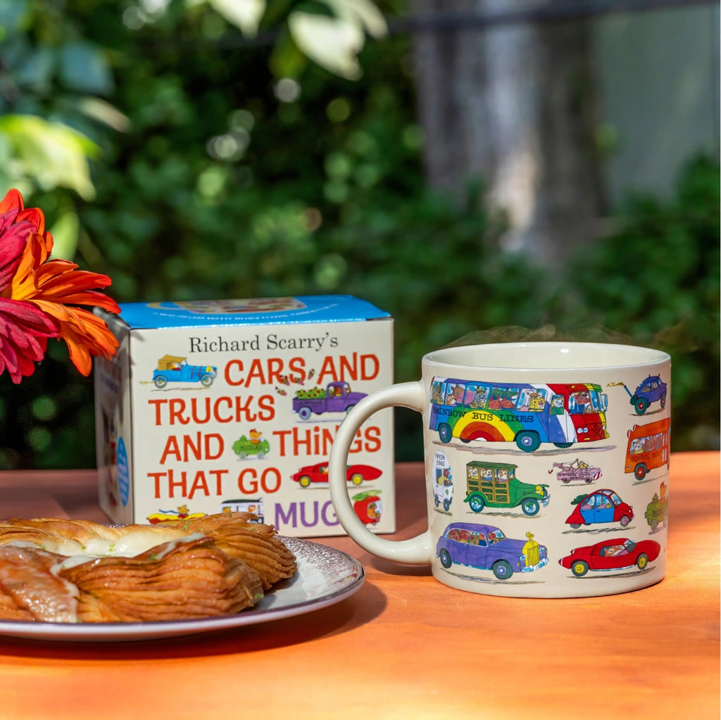 Richard Scarry Cars and Trucks Heat-Transforming Mug Unemployed Philosophers Guild Home - Mugs & Glasses