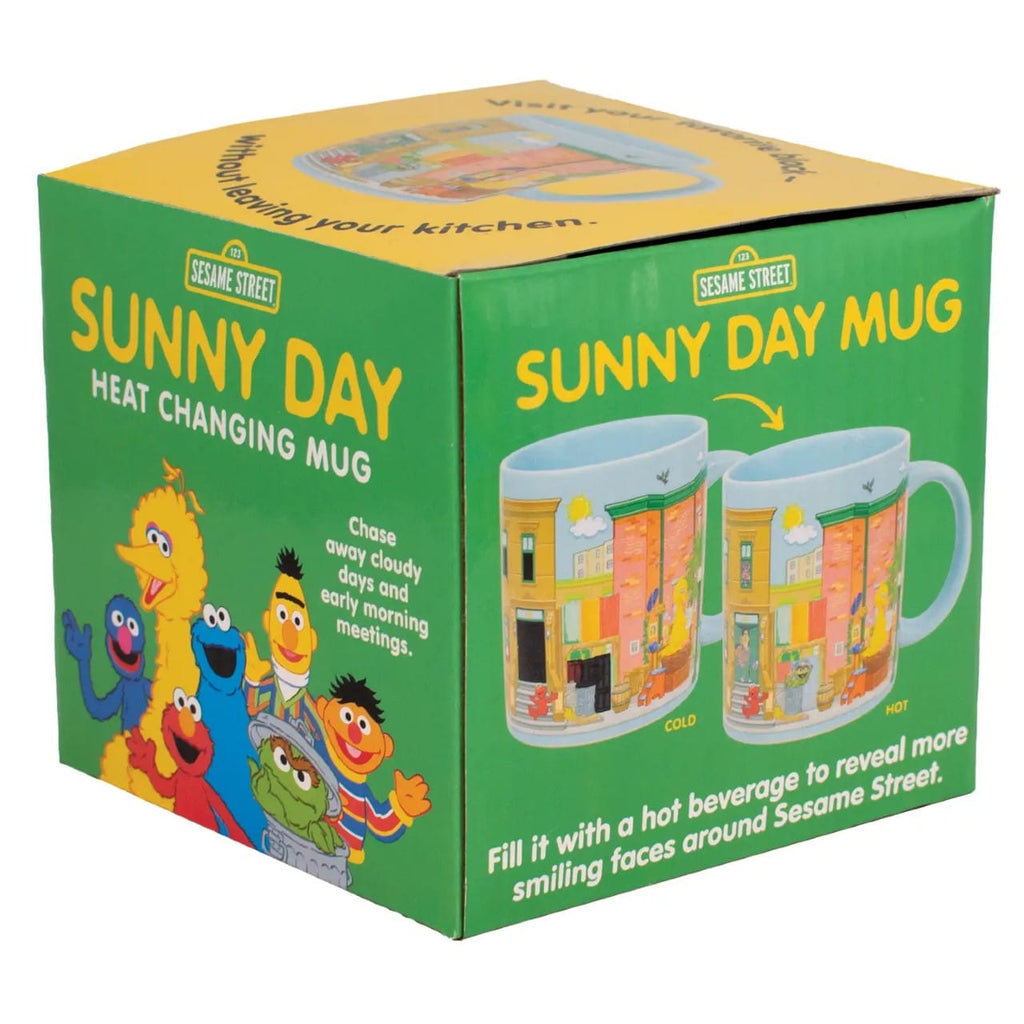 Sesame Street Sunny Day Mug Unemployed Philosophers Guild Home - Mugs & Glasses