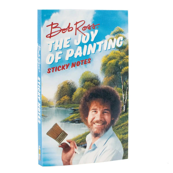 Bob Ross Sticky Notes Unemployed Philosophers Guild Home - Office & School Supplies