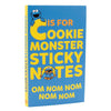 Cookie Monster Sesame Street Sticky Notes Unemployed Philosophers Guild Home - Office & School Supplies