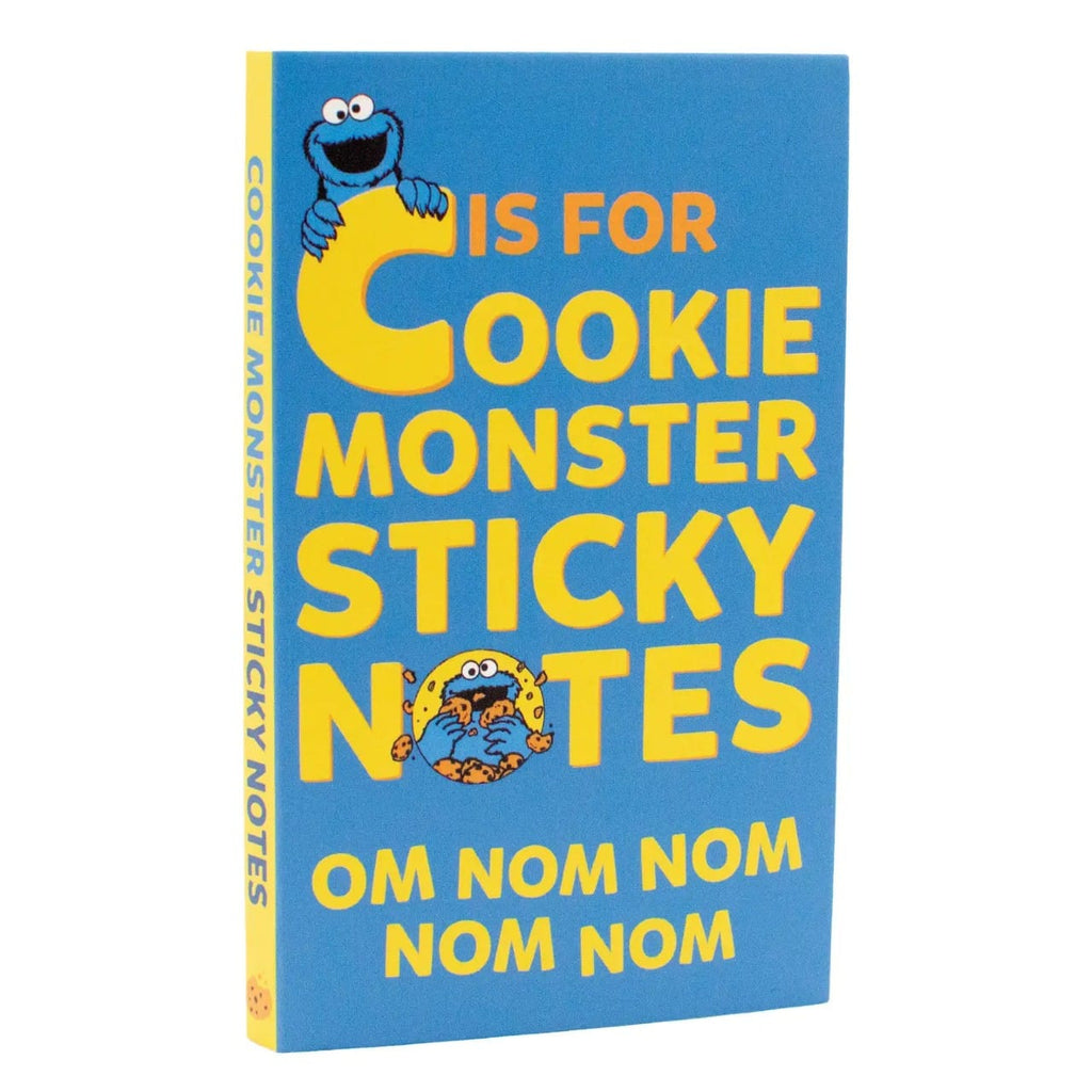 Cookie Monster Sesame Street Sticky Notes Unemployed Philosophers Guild Home - Office & School Supplies