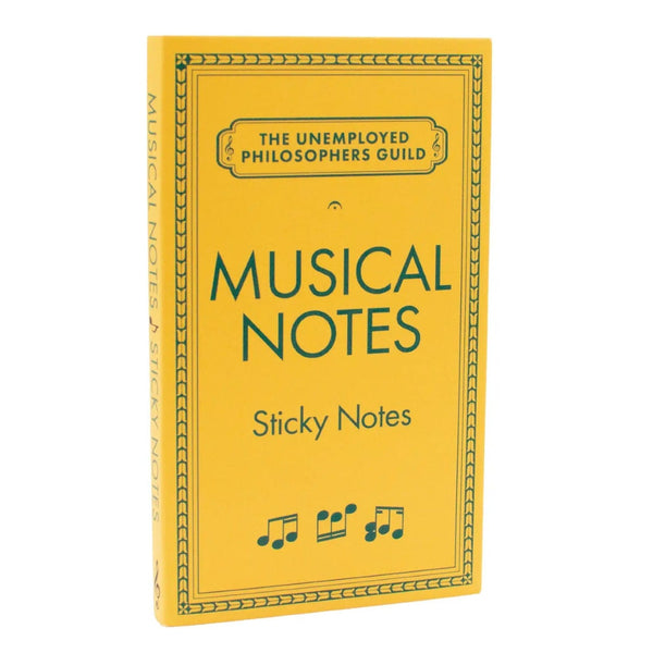 Musical Notes Sticky Notes Unemployed Philosophers Guild Home - Office & School Supplies