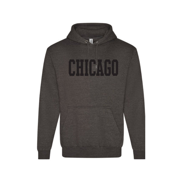 SM Chicago Heavyweight Hoodie - Adult - Charcoal Urban General Store Goods Apparel & Accessories - Clothing - Adult - Sweatshirts