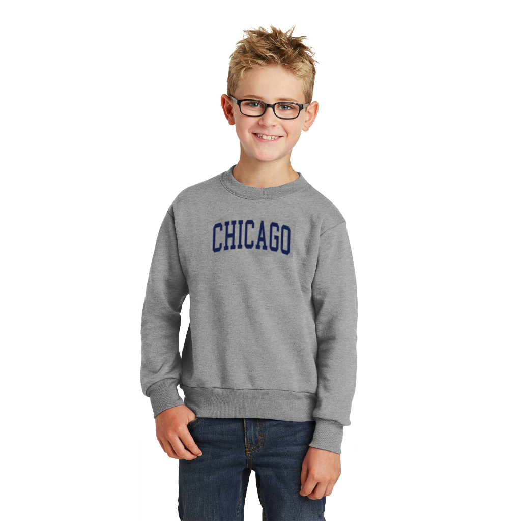 Chicago Fleece Crewneck Sweatshirt - Youth Urban General Store Goods Apparel & Accessories - Clothing - Kids