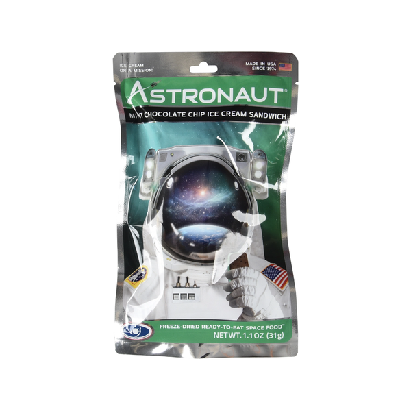 Astronaut Mint Chocolate Chip Ice Cream Sandwich US Toy Candy, Chocolate & Gum