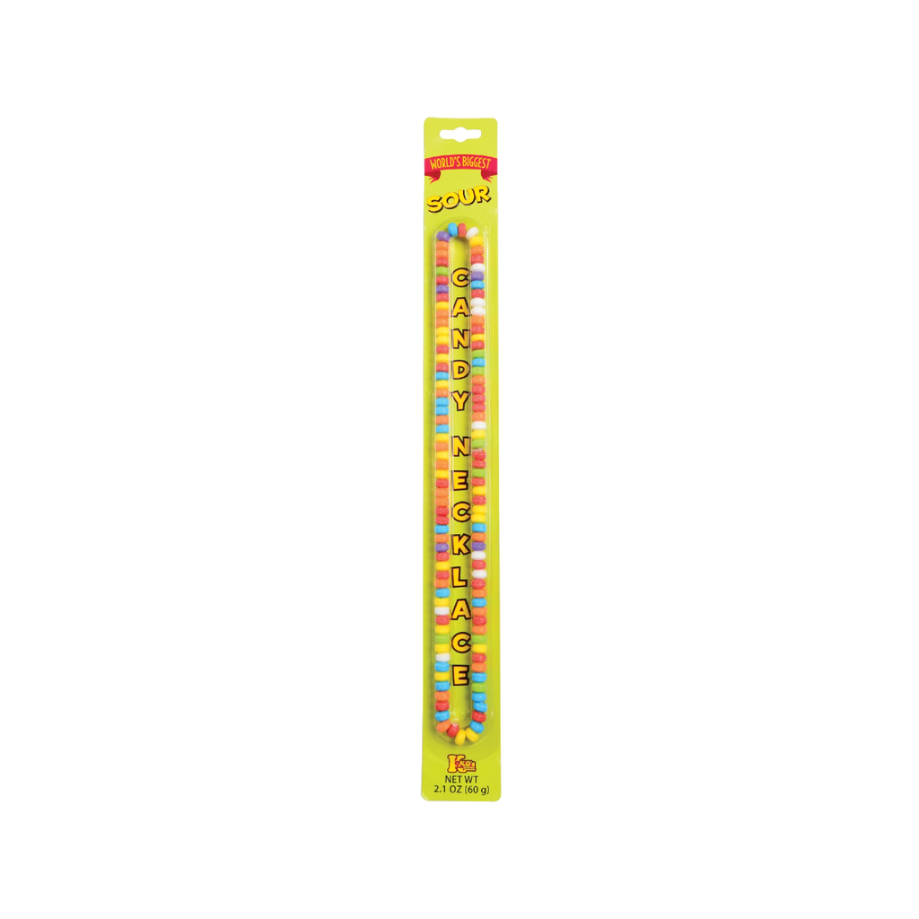 Biggest Sour Candy Necklace US Toy Candy, Chocolate & Gum