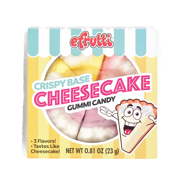 Efrutti Cheesecake Gummy Candy US Toy Candy, Chocolate & Gum