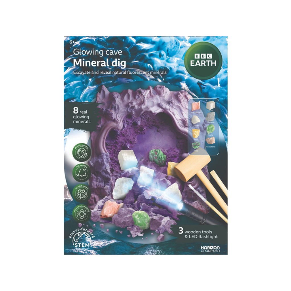 BCC Glowing Mineral Dig Kit US Toy Toys & Games