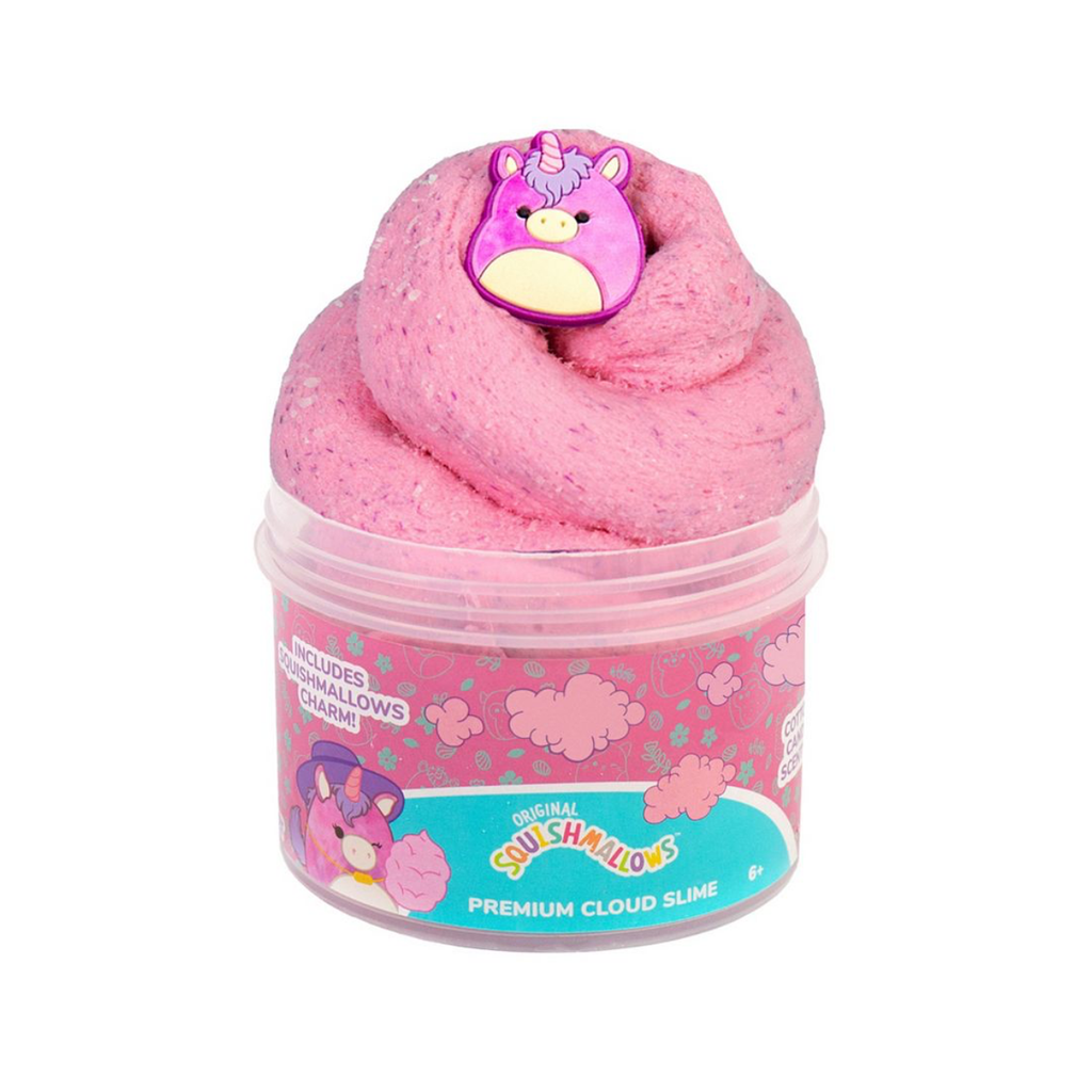 COTTON CANDY - Lola Unicorn Original Squishmallows Premium Scented Cloud Slime US Toy Toys & Games - Putty & Slime