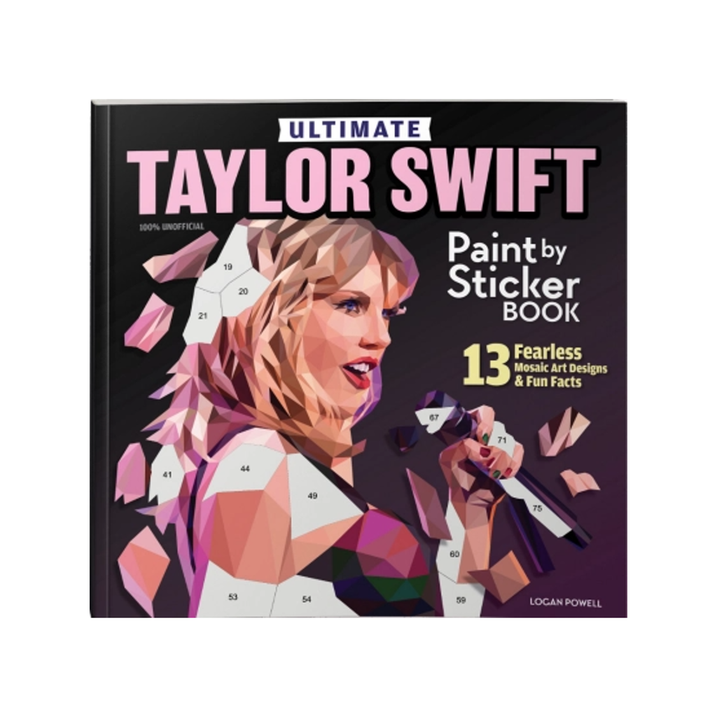 Ultimate Taylor Sticker Paintings Activity Book Wellspring Books