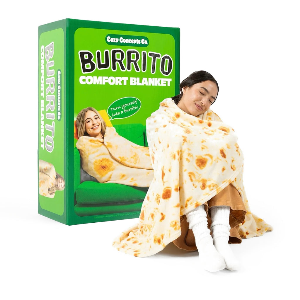 Cozy Concepts Co. Burrito Comfort Blanket What Do You Meme Home