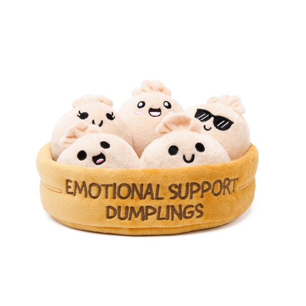 Emotional Support Dumplings – Set Of 5 Plush Dumplings What Do You Meme Toys & Games - Stuffed Animals & Plush Toys