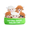Emotional Support Highland Cows– A Cozy & Cuddly Plush Gift Set What Do You Meme Toys & Games - Stuffed Animals & Plush Toys