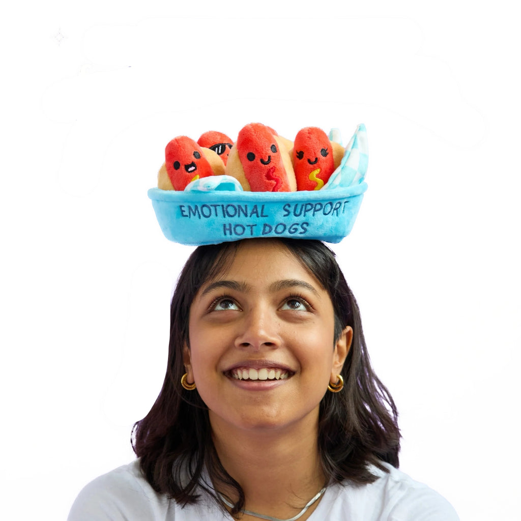 Emotional Support Hot Dogs – Food Plushie Toys What Do You Meme Toys & Games - Stuffed Animals & Plush Toys