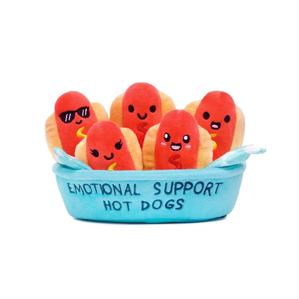 Emotional Support Hot Dogs – Food Plushie Toys What Do You Meme Toys & Games - Stuffed Animals & Plush Toys