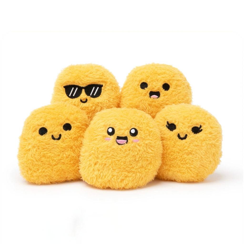 Emotional Support Nuggets - Adorable Plush Chicken Nuggets Toy What Do You Meme Toys & Games - Stuffed Animals & Plush Toys