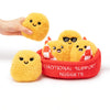 Emotional Support Nuggets - Adorable Plush Chicken Nuggets Toy What Do You Meme Toys & Games - Stuffed Animals & Plush Toys